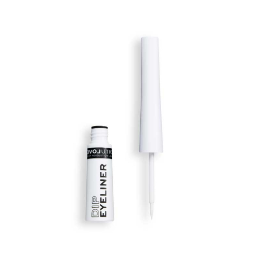 Revolution Relove - Delineador líquido Dip Eyeliner - White