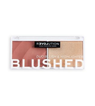 Revolution Relove - Dúo colorete e iluminador Colour Play Blushed - Kindness