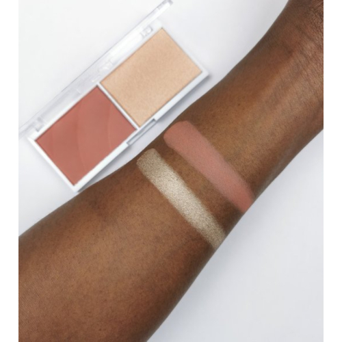 Revolution Relove - Dúo colorete e iluminador Colour Play Blushed - Kindness