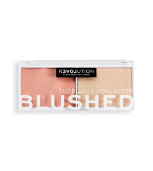 Revolution Relove - Dúo colorete e iluminador Colour Play Blushed - Sweet