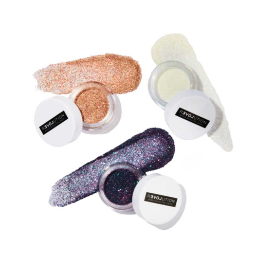 Revolution Relove - *Euphoric* - Glitter suelto iridiscente multiusos - Blue Frost