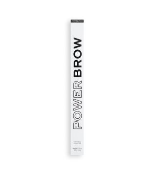 Revolution Relove - Lápiz de cejas Power Brow - Dark Brown