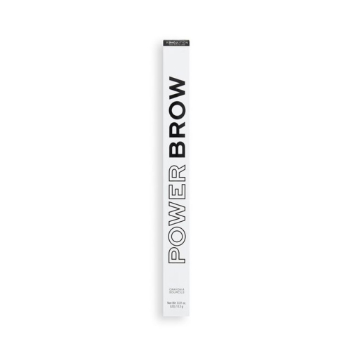 Revolution Relove - Lápiz de cejas Power Brow - Dark Brown