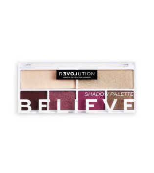 Revolution Relove - Paleta de sombras Colour Play - Believe