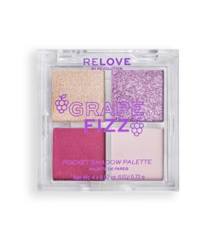 Revolution Relove - Paleta de sombras tamaño bolsillo - Grape Frizz