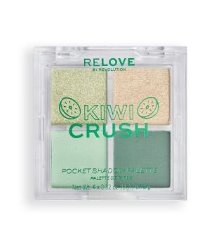 Revolution Relove - Paleta de sombras tamaño bolsillo - Kiwi Crush