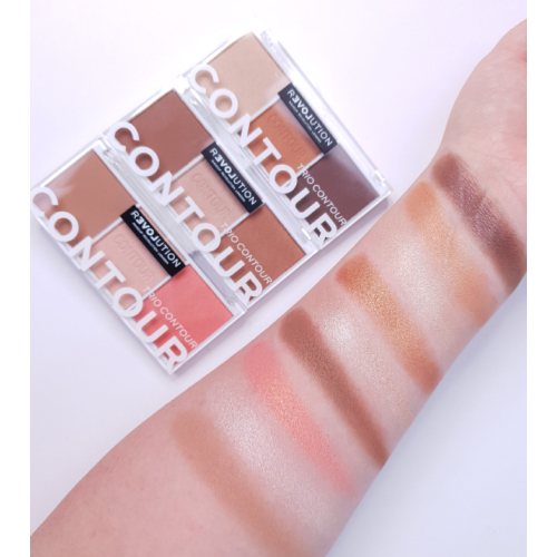 Revolution Relove - Paleta para contorno Colour Play Contour Trio - Baked Sugar