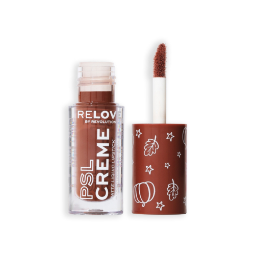 Revolution Relove - *Pumpkin Spice* - Labial líquido mate PSL Creme - Espresso Brown