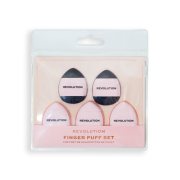Revolution - Set de mini borlas de maquillaje Mini Finger Powder Puff