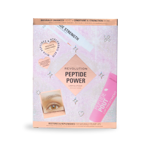 Revolution - Set Peptide Power - Sérum de pestañas y cejas + Tratamiento para labios