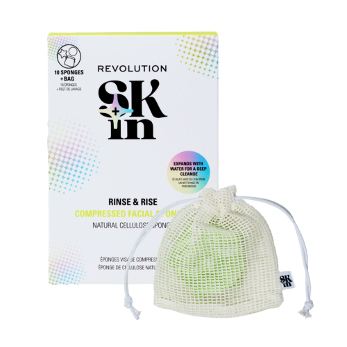 Revolution Skin - Esponjas faciales Rinse & Rise