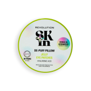 Revolution Skin - Parches hidrogel para ojos con ácido hialurónico Jelly De-Puff Pillow