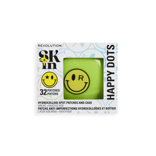 Revolution Skin - *S.W.Smiley* - Parches para granos + funda Happy Dots Hydrocolloid