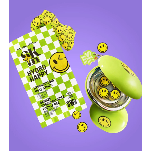Revolution Skin - *S.W.Smiley* - Parches para granos + funda Happy Dots Hydrocolloid