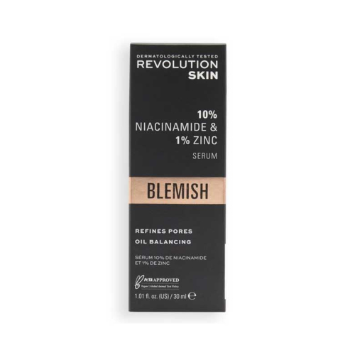 Revolution Skincare - *Blemish* - Sérum minimizador de poros 10% Niacinamida + 1% Zinc - 30ml