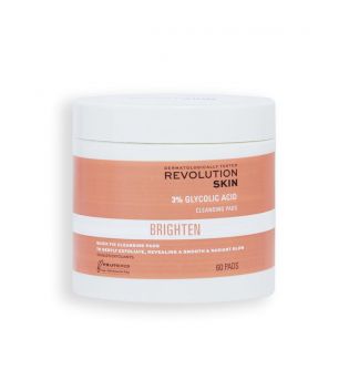 Revolution Skincare - *Brighten* - Discos limpiadores con 3% ácido glicólico