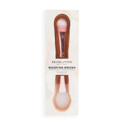 Revolution Skincare - Brocha doble para mascarilla Double Ended Masking Brush