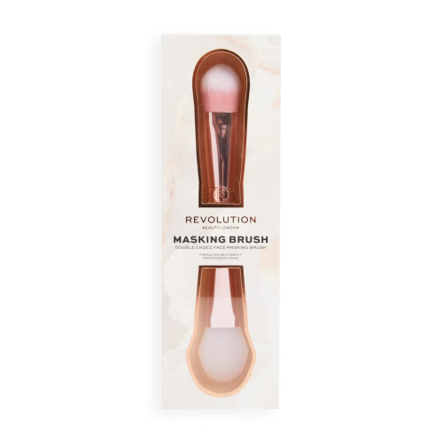 Revolution Skincare - Brocha doble para mascarilla Double Ended Masking Brush