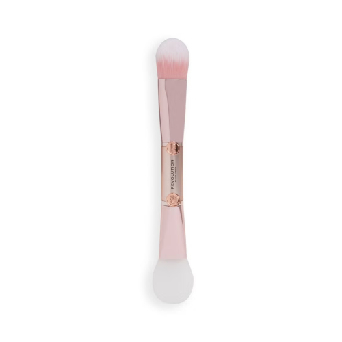 Revolution Skincare - Brocha doble para mascarilla Double Ended Masking Brush