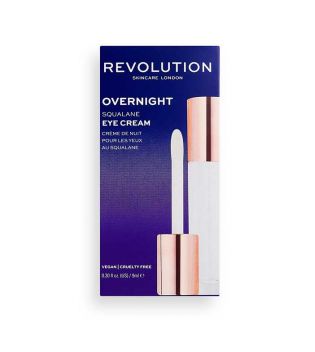 Revolution Skincare - Contorno de ojos con escualeno Overnight