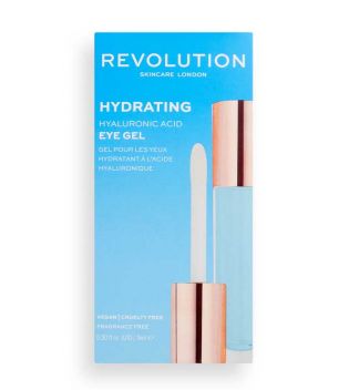 Revolution Skincare - Contorno de ojos en gel hidratante Hydrating Hyaluronic