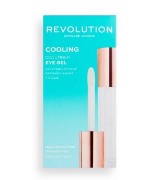 Revolution Skincare - Contorno de ojos en gel refrescante Cooling Cucumber