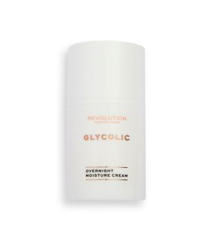 Revolution Skincare - Crema de noche Glow con ácido glicólico