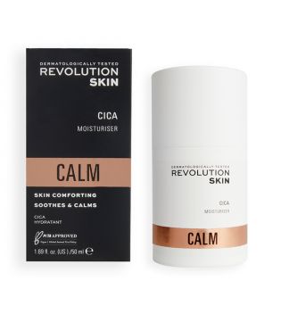 Revolution Skincare - Crema facial hidratante Cica Comfort Calm
