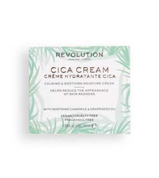 Revolution Skincare - Crema hidratante calmante Cica