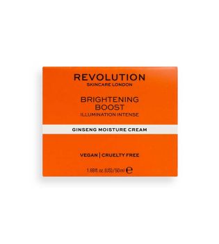 Revolution Skincare - Crema hidratante con ginseng - Brightening Boost