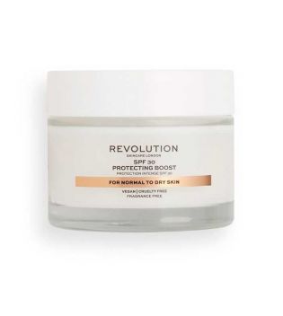 Revolution Skincare - Crema hidratante SPF30 - Piel normal a seca