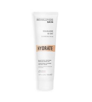 Revolution Skincare - *Hydrate* - Bálsamo limpiador desmaquillante facial con escualeno y avena