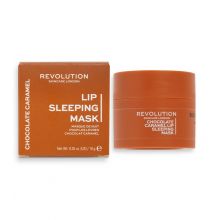 Revolution Skincare - Mascarilla de noche para labios Lip Sleeping Mask - Chocolate Caramel