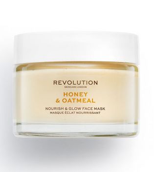 Revolution Skincare - Mascarilla nutritiva e iluminadora Honey & Oatmeal