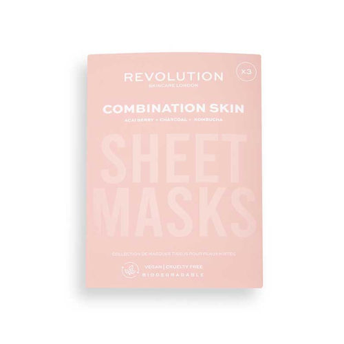 Revolution Skincare - Pack de 3 mascarillas para pieles mixtas