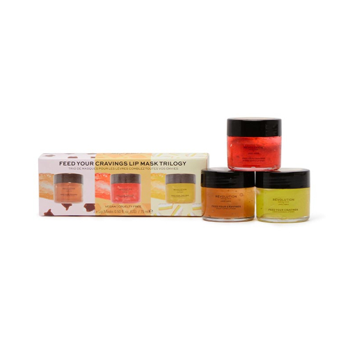 Revolution Skincare - Pack de mascarillas para labios Jake-Jamie Feed your Cravings