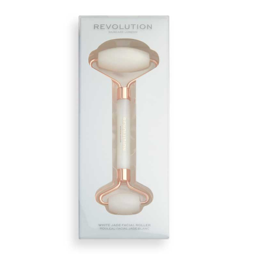 Revolution Skincare - Rodillo facial de jade blanco