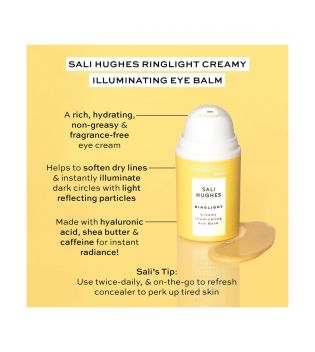 Revolution Skincare - *Sali Hughes* - Crema iluminadora para contorno de ojos Ringlight