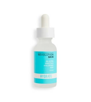 Revolution Skincare - Sérum hidratante con Alfa Arbutina y Ácido Hialurónico