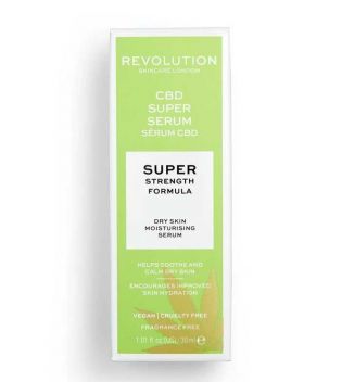 Revolution Skincare - Súper Sérum hidratante de CBD