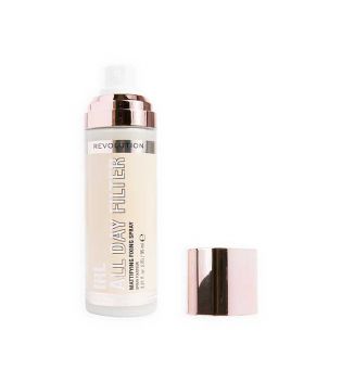 Revolution - Spray fijador de maquillaje matificante IRL All Day Filter
