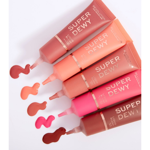 Revolution - *Super Dewy* - Colorete líquido - You Got Me Blushing