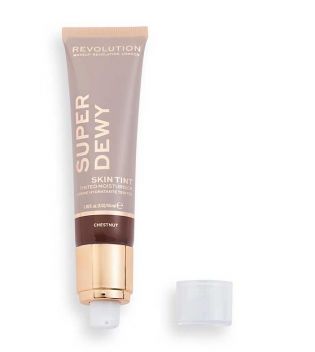 Revolution - *Super Dewy* - Hidratante con color Super Dewy Skin Tint - Chestnut