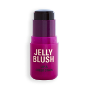 Revolution - Tinte para labios y mejillas en gelatina Jelly Blush - Cherry Red