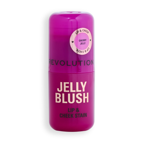 Revolution - Tinte para labios y mejillas en gelatina Jelly Blush - Cherry Red