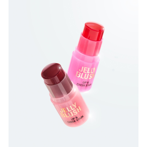 Revolution - Tinte para labios y mejillas en gelatina Jelly Blush - Peach Orange