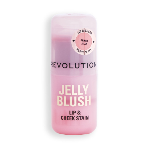 Revolution - Tinte para labios y mejillas en gelatina Jelly Blush - Peach Orange