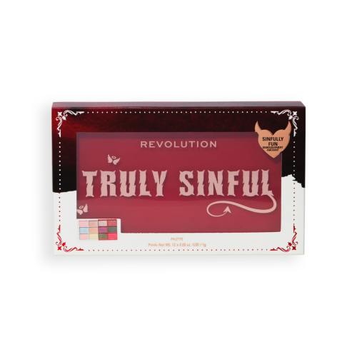 Revolution - *Truly Sinful Halloween* - Paleta de sombras de ojos Blood