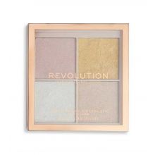 Revolution - *Ultimate Lights* - Paleta de iluminadores en polvo Cheek Glow Palette