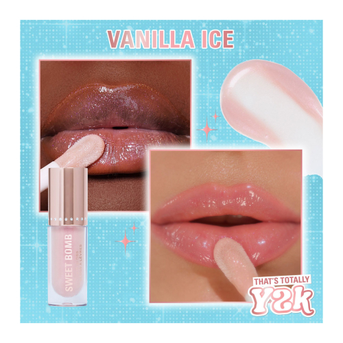 Revolution - *Y2K Baby* - Brillo de labios Sweet Bomb - Vanilla Ice White Holo